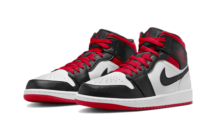 Air Jordan 1 Mid Gym Red Black Toe