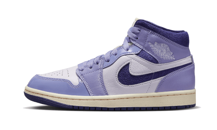 Air Jordan 1 Mid Purple Chenille