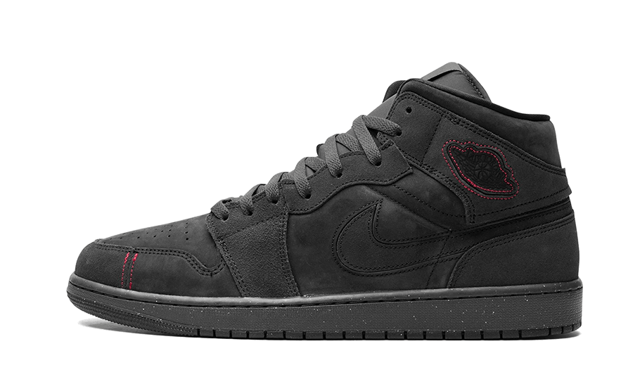 Air Jordan 1 Mid SE Craft Grey Red