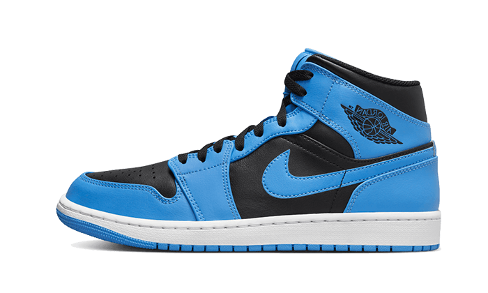 Air Jordan 1 Mid University Blue Black