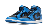 Air Jordan 1 Mid University Blue Black