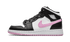 Air Jordan 1 Mid White Black Light Arctic Pink