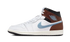 Air Jordan 1 Retro Mid SE Brown Blue Grey