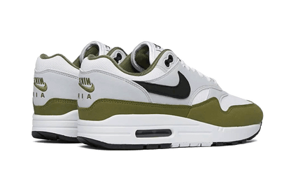 Air Max 1 White Black Medium Olive