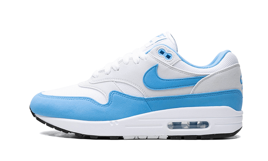 Air Max 1 White University Blue