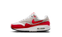 Air Max 1 White University Red Enfant