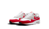 Air Max 1 White University Red Enfant