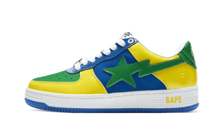 Bape Sta Low Blue Yellow