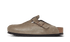 Boston Soft Footbed Suede Taupe
