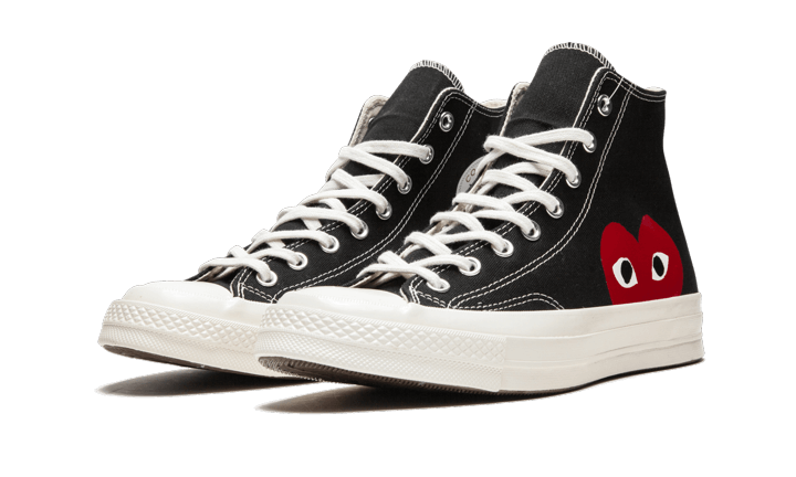 Chuck Taylor All-Star 70s Hi Comme des Garçons PLAY Black