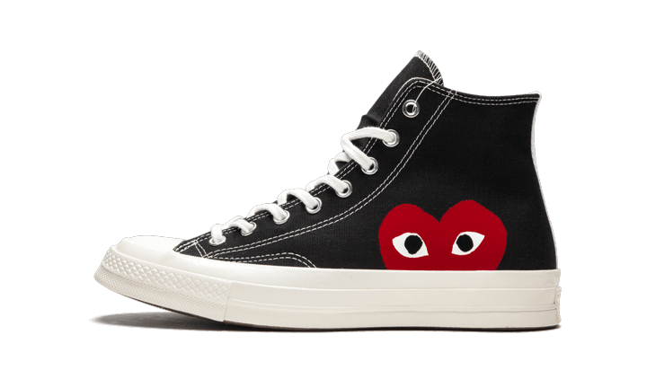 Chuck Taylor All-Star 70s Hi Comme des Garçons PLAY Black