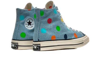 Chuck Taylor All-Star 70s Hi Golf Wang Denim Polka Dots