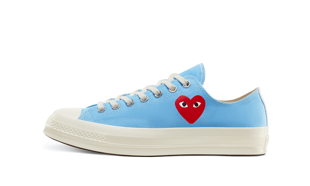 Chuck Taylor All-Star 70s Ox Comme des Garçons PLAY Bright Blue