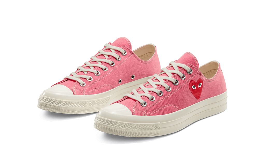Chuck Taylor All-Star 70s Ox Comme des Garçons PLAY Bright Pink