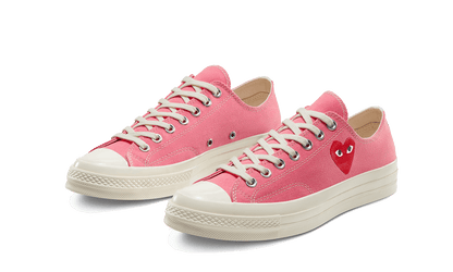 Chuck Taylor All-Star 70s Ox Comme des Garçons PLAY Bright Pink