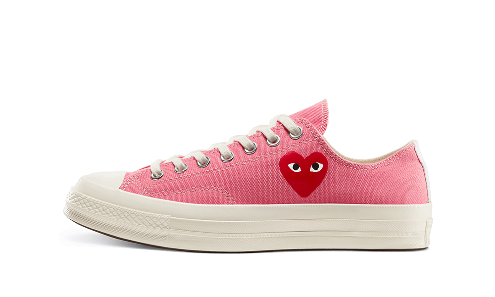 Chuck Taylor All-Star 70s Ox Comme des Garçons PLAY Bright Pink