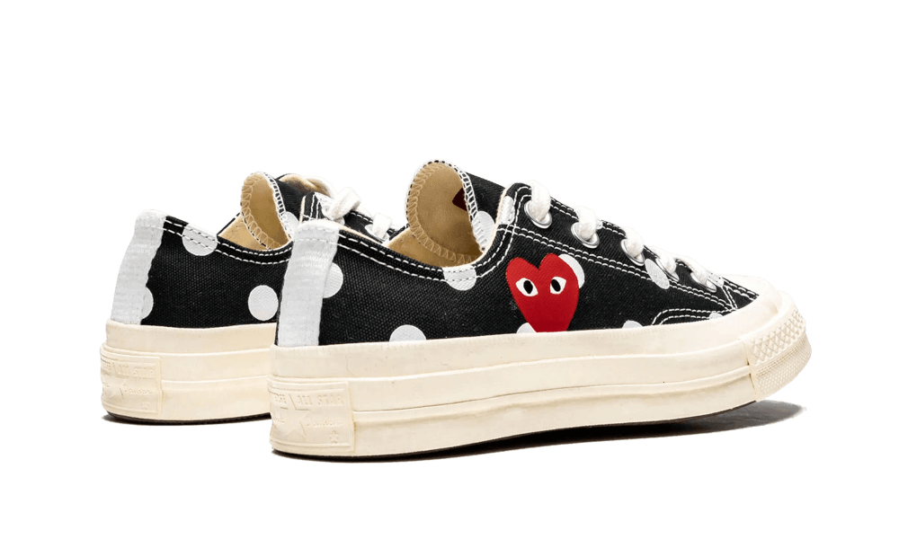 Chuck Taylor All-Star 70s Ox Comme des Garçons PLAY Polka Dot Black