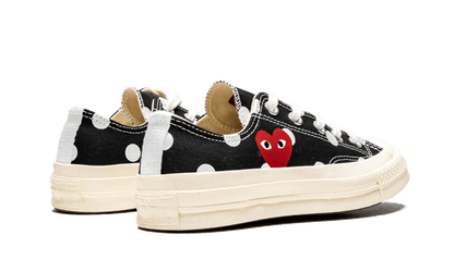 Chuck Taylor All-Star 70s Ox Comme des Garçons PLAY Polka Dot Black