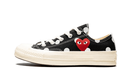 Chuck Taylor All-Star 70s Ox Comme des Garçons PLAY Polka Dot Black
