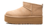 Classic Ultra Mini Platform Boot Sand