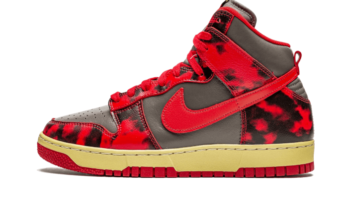 Dunk High 1985 Red Acid Wash