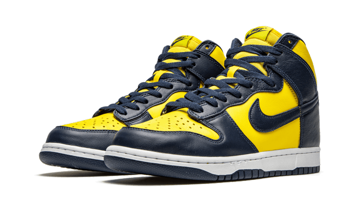 Dunk High Maize &amp; Blue (Michigan)