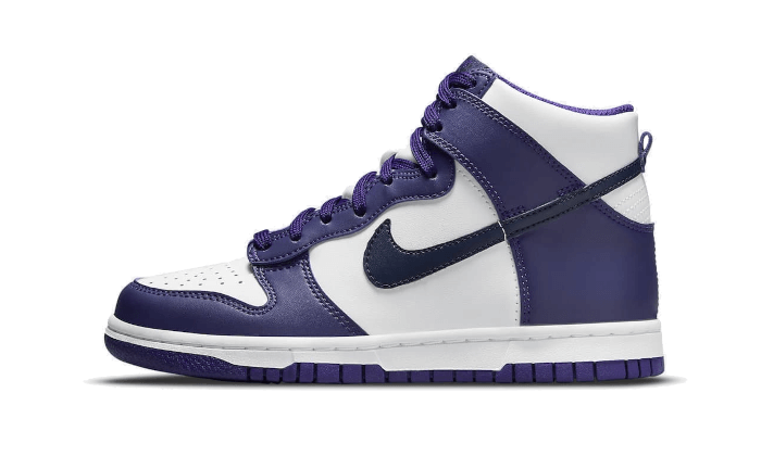 Dunk High Electro Purple Midnight Navy