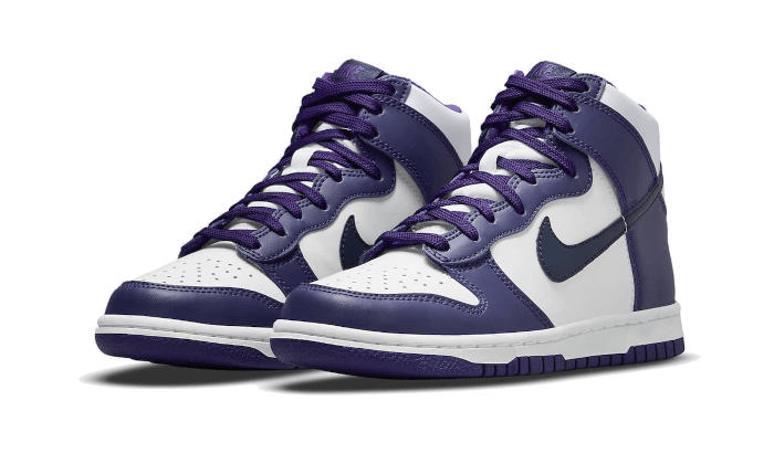 Dunk High Electro Purple Midnight Navy