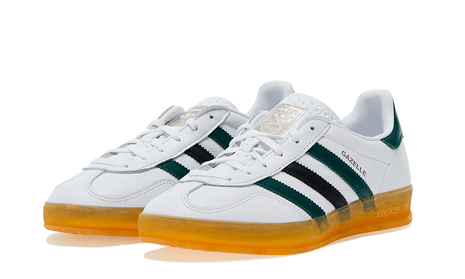 Gazelle Indoor White Collegiate Green