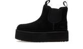 Neumel Platform Chelsea Boot Black