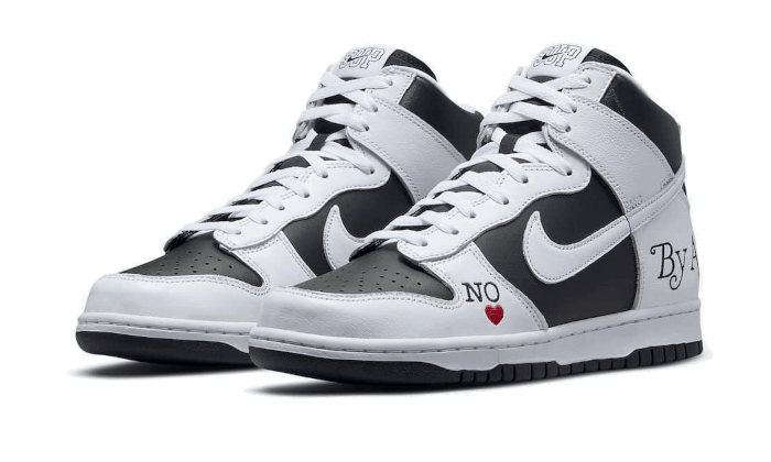 SB Dunk High Supreme By Any Means Black