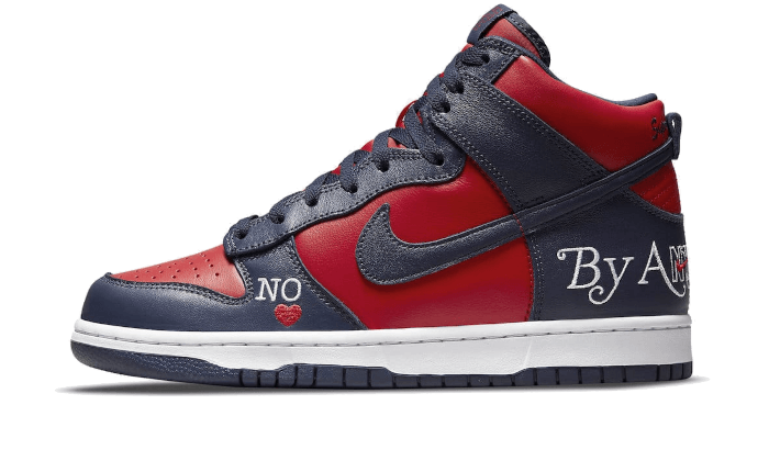 SB Dunk High Supreme By Any Means Navy