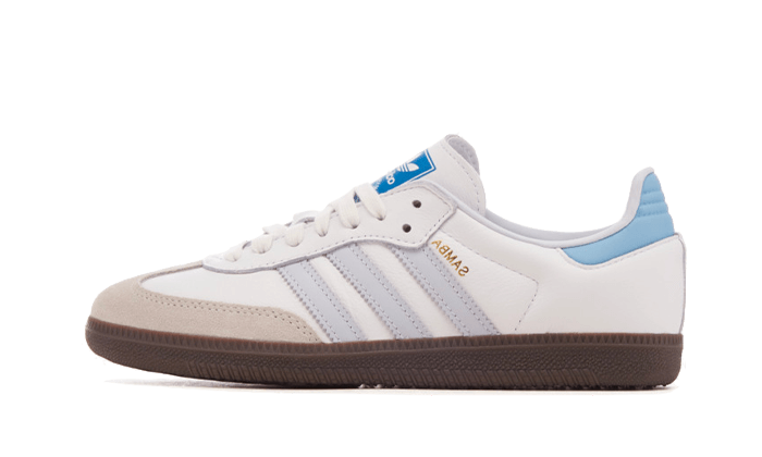 Samba OG Core White Halo Blue