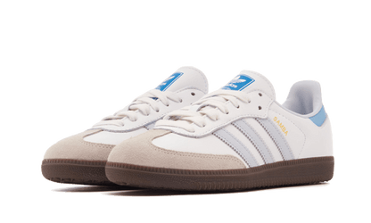 Samba OG Core White Halo Blue