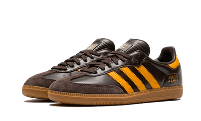 Samba OG Dark Brown Yellow