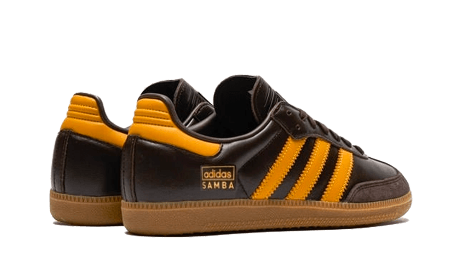 Samba OG Dark Brown Yellow Mrkicks