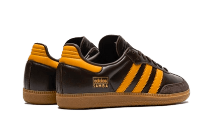 Samba OG Dark Brown Yellow