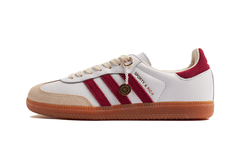 Samba OG Sporty &amp; Rich White Core Burgundy