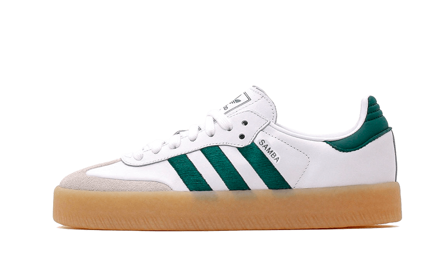 Samba White Collegiate Green Gum