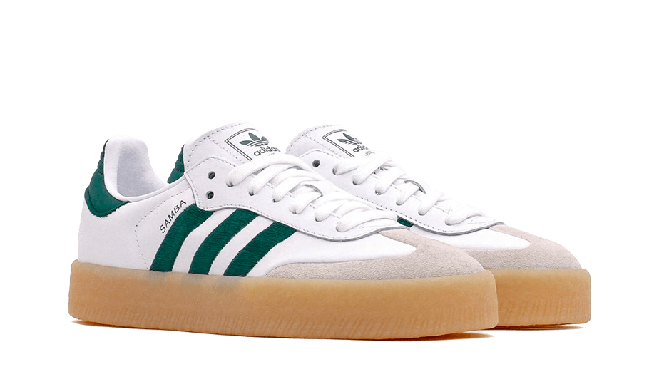 Samba White Collegiate Green Gum