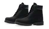 6" Premium Waterproof Boot Black Nubuck