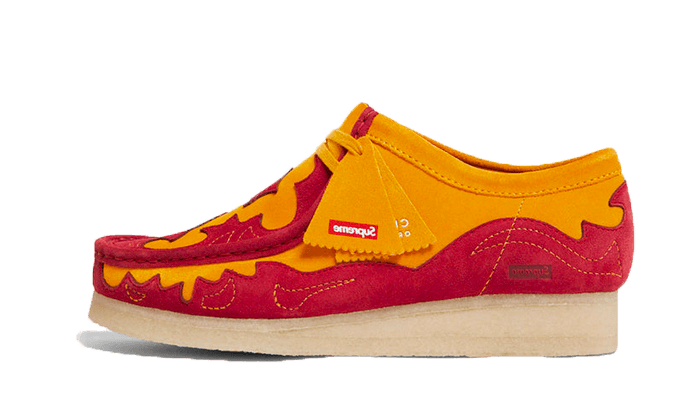 Wallabee Supreme Yellow Red