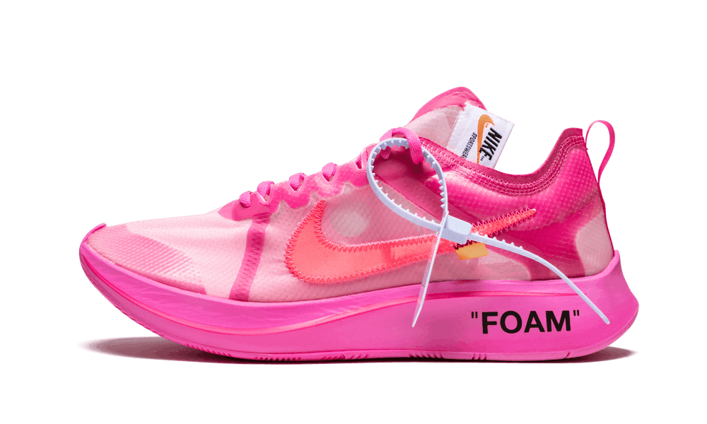 Zoom Fly Off-White Tulip Pink