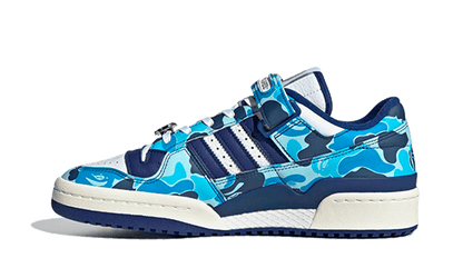 Adidas Forum 84 Low Bape 30th Anniversary Blue Camo - ID4772