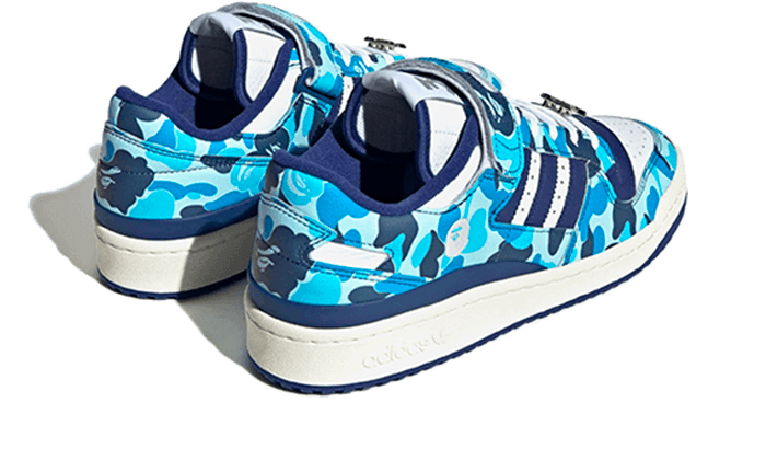 Adidas Forum 84 Low Bape 30th Anniversary Blue Camo - ID4772