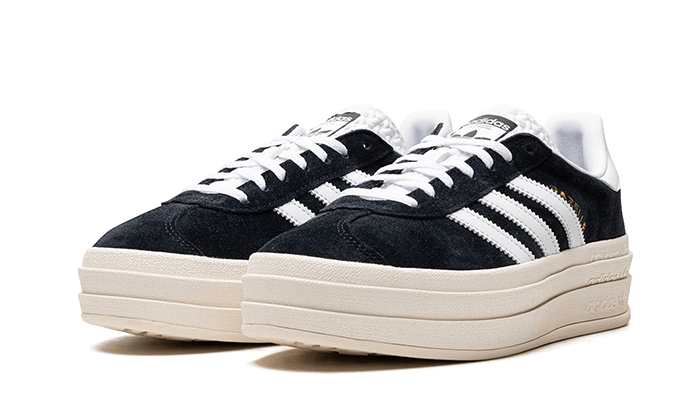 Adidas Gazelle Bold Core Black White - HQ6912