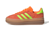 Adidas Gazelle Bold Solar Orange Solar Green - H06126