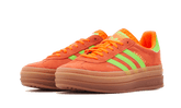 Adidas Gazelle Bold Solar Orange Solar Green - H06126