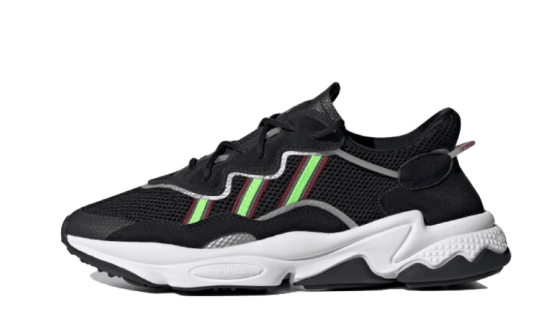 Adidas Ozweego Core Black Solar Green - EE7002