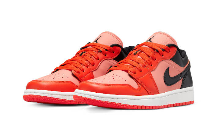 Air Jordan Low Orange Black –